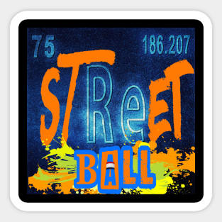 STREETBALL CHEMISTRY Sticker